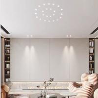 Spotlight LED Mini Revestido COB 3W Para Techo Armario Cocina Decoración De Loft Luz De Bajo En AC110V/220V DC12V - details 14