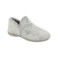 Zapatilla de Casa Mujer Natalia Blanco - Abotinada Glitter Otoño Invierno - details 10