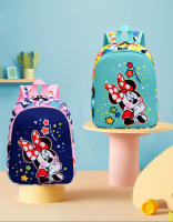 Mochila Infantil Disney Mickey Mouse Minnie Para Niños Y Niñas Rosa Pequeña Bolsa Escolar De Dibujos Animados Para Jardín De Infantes - details 5