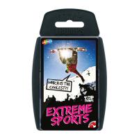 Top Trumps Extreme Sports Deportes Extremos Baraja de 32 cartas Fichas técnicas de deportes Versión inglesa En estuche de plástico rígido Transportar De viaje  Kitesurfing Bungee jumping Snowboarding - details 5