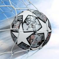 Balón De Fútbol Unisex Tamaño 5 Duradero Suturado Máquina Construcción De Cuero PU Resistente Al Desgaste Ideal Para Diversión Familiar Y Competencias - details 3