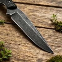 Cuchillo Multifuncional De Acero Inoxidable Para Camping Y Pesca Con Funda K Y Anillo De Cuerda De Escalada Lightweight - details 3