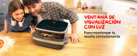 Moulinex Freidora de Aire, Easy Fry XL Surface, 4 L, Superficie XL, 2200 W, 9 Programas Automáticos, 70% Ahorro Energético, Diseño Compacto, Panel Digital, Ventana Visualización, App Moulinex, AL4018 - details 7
