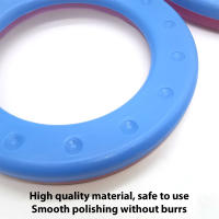 Bombo De Percusión Irregular Con Forma De Cristal Bombín Doble Cara En Colores Rosa Y Azul Instrumento Musical Para Adultos Y Niños Regalo De Navidad - details 6