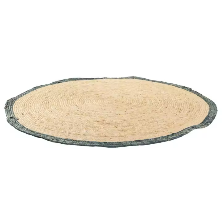 Alfombra Maíz Marrón 120x120x1cm, El mejor complemento para tu hogar - 1