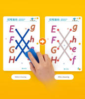 Juego De Libros De Tracció Magia Reutilizable Para Niños Con Bolígrafos Y Borrador Libros De Aprendizaje De Escritura Y Dibujo - details 13