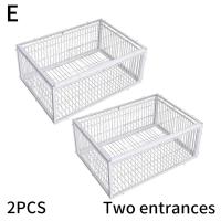 Cage Automática Para Pájaros Coche De Ratón Con Entrada Sola Sin Salida Cages De Almacenamiento Portátil De Hierro Reforzado Para Pigeons - details 29