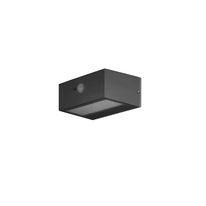FORLIGHT Top - Aplique Solar Exterior LED 3W. Aplique de Pared con Placa Solar para Jardín y Terraza. Blanco Cálido 3000K. Colo - 1