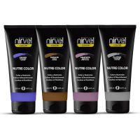 Mascarilla Nirvel Nutre Color 200mL Todos los Colores - Mascarilla de Color - Coloración Temporal para el Cabello - Color y Nutrición - details 2