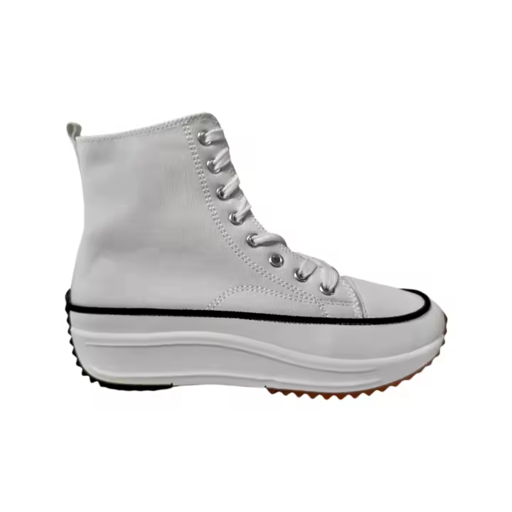 Everlyx - Zapatillas blancas de lona con plataforma - Mujer - 878 - 1
