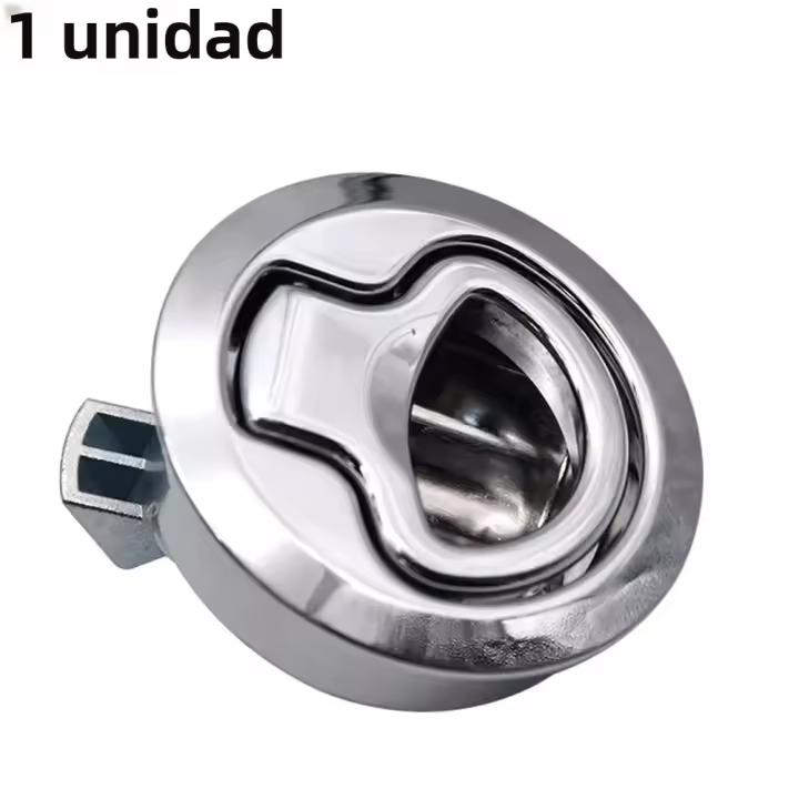 Cierre De Popa Redonda No Bloqueante En Acero Inoxidable Para Barco Y RV Latch De Piso De Mar De Pull Flush Slam Para Yate - 1