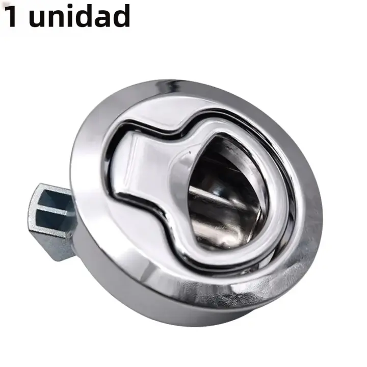 Cierre De Popa Redonda No Bloqueante En Acero Inoxidable Para Barco Y RV Latch De Piso De Mar De Pull Flush Slam Para Yate - 1