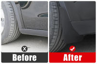 4 Piezas De Protección Contra Barro Para Tesla Model Y 2021-2024 Guardabarros De ABS Accesorios Decorativos Externos - details 2