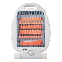 Estufa eléctrica de Cuarzo FABRILAMP en color BLANCO. Realizada en metal, policarbonato y cristal. Equipada con 800 watios máximos de potencia, con dos tubos de cuarzo, para ajustar entre dos potencias de calefacción, 400 watios y 800 watios, dependi - details 0