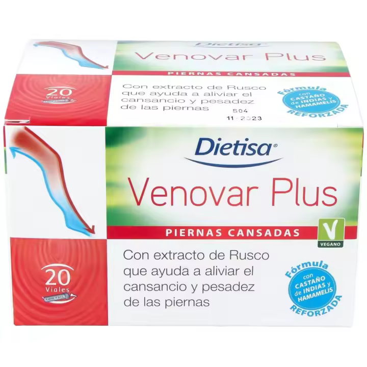 Dietisa Venovar Plus 15 Frascos X 15 Ml - 1