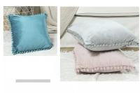 Funda De Cojín De Silla De Estilo Nórdico Sólido Suave En Veludo Para Sala De Estar Cubierta De Tela De Veludo Cuadrada Decorativa Para El Hogar - details 4