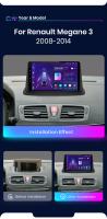 Junsun Android 13 inalámbrico CarPlay Android Auto Radio para Renault Megane 3 Fluence Samsung SM3 2008 2009 2010 2011 2012 2013 2014 coche Multimedia navegación GPS autorradio - details 3