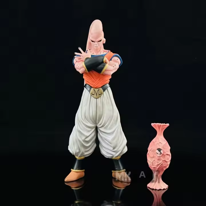 Figura De Acción Anime Dragon Ball Z 27cm Buuhan Majin Buu Gotenks Ghost Gohan Buu Modelo Regalo Para Fans De Japón PVC - 1