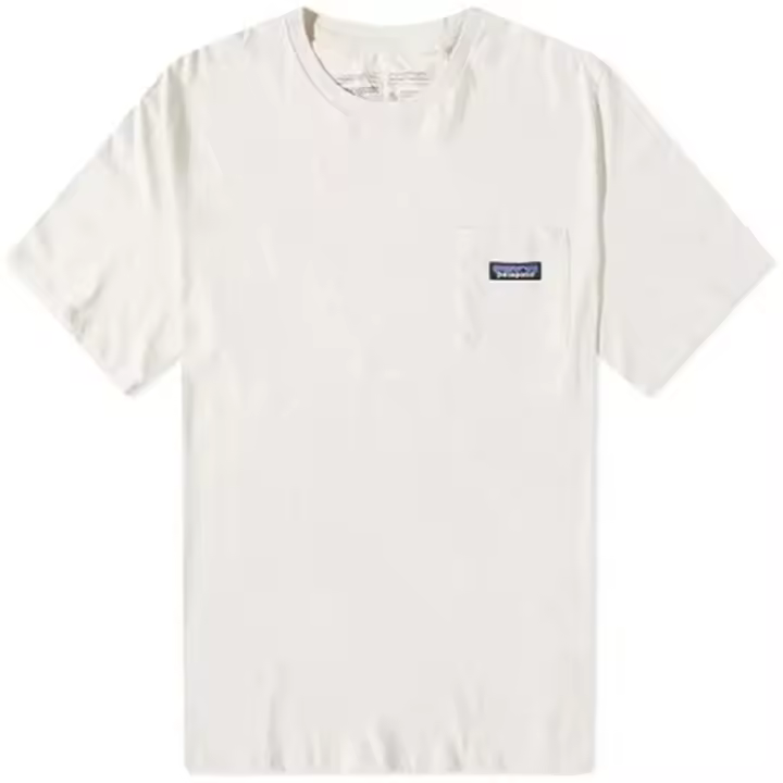 Camiseta de Manga Corta Patagonia Daily Pocket Tee para hombre en color beige - 1