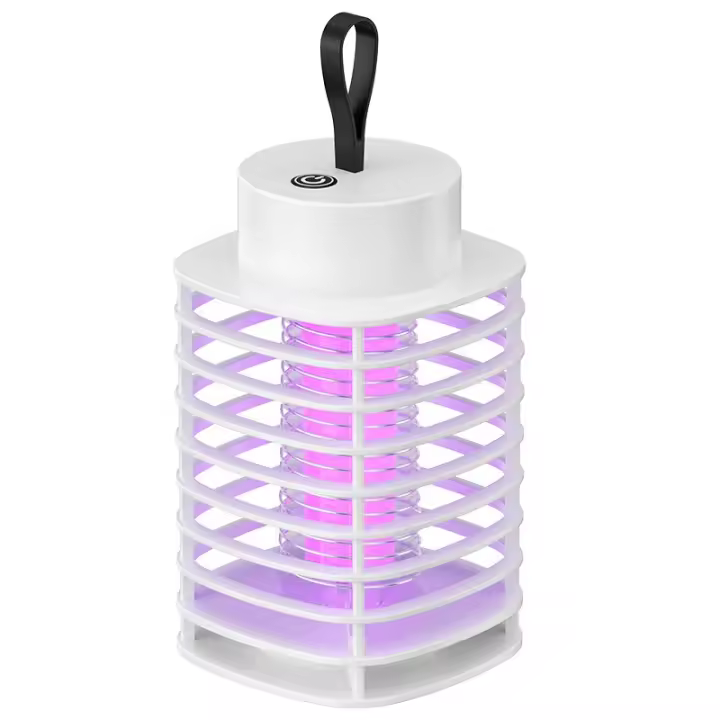 Lampara Eléctrica Repelente De Mosquitos Con Trampa Y Asesina USB Para Dormitorio Y Exteriores Eliminador De Insectos - 1