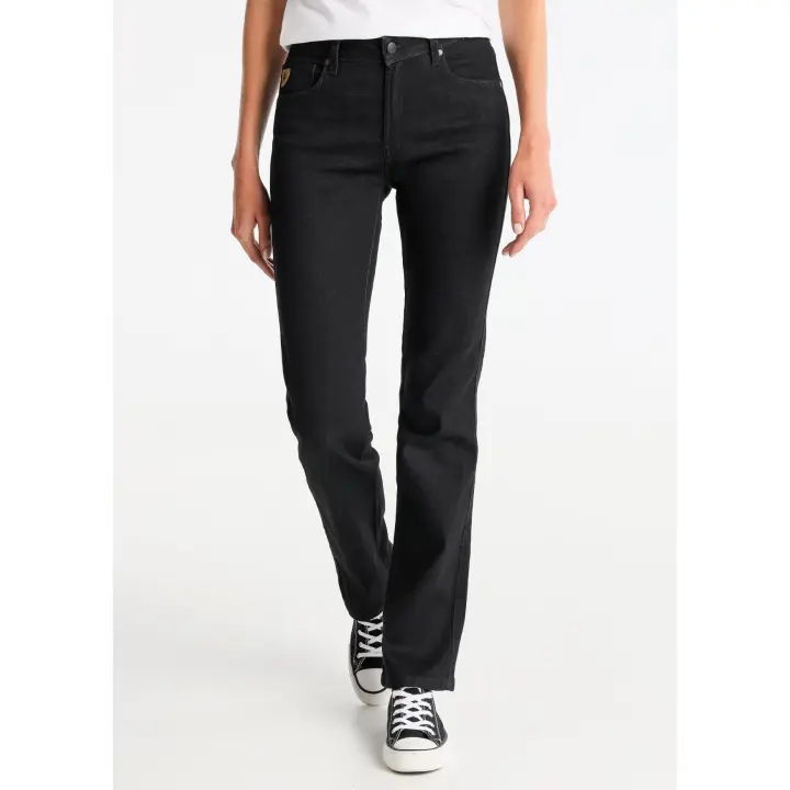 LOIS JEANS - Jeans lavado negro tejido trutemp 365 - Straight fit - Tiro Corto  - Tallaje en Pulgadas- Tallaje en Pulgadas - 1