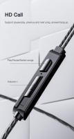 Auriculares Inalámbricos EARDECO Con Bass Fuerte Micrófono Y Cable 3.5mm Estéreo Intraauricular Para Móvil Auriculares HiFi - details 11