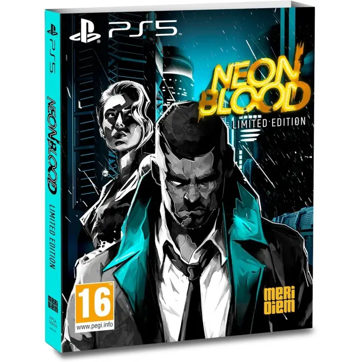 Juego Neon Blood Limited Edition para Playstation 5 | PS5 PAL EU - Nuevo Original Precintado - 1