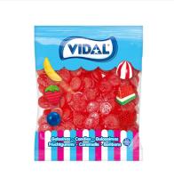 VIDALEuros Brillo bolsa de 250U sabor a FRESA sin gluten sin grasa sabor original Vidal garantizado - details 0