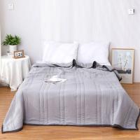 Comodidad De Verano De Algodón Lavado Reversible Ligero Y Transpirable Manta Refrescante Para Otoño Y Primavera Suave Y Delgada - details 7