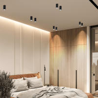 Lámpara De Techo LED GU10 110V/220V Montaje En Superficie Para Dormitorio Sala De Estar Barbería Tienda De Moda Iluminación Doméstica - details 7