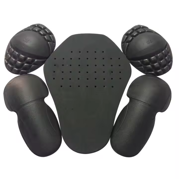 Jacket Insert Protective Pads EVA Foam Para Motocicleta Protección De Espalda Hombros Y Codos Armadura De Cuerpo Durable Absorciónde Choque Transpirable Accesorios De Motocicleta 5 Piezas/Set - 1