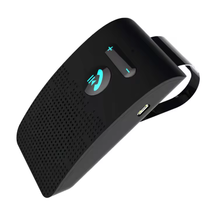 Kit de coche Bluetooth Altavoz inalámbrico Bluetooth4.2 Kit de coche Manos libres Altavoz con Para clip visera Solar - 1