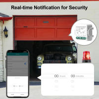 Controlador De Puerta De Garaje Inteligente Tuya WiFi Compatible Con Alexa Y Google Home Para Control Remoto Por APP Y Voz - details 6