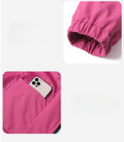 Chaqueta De Senderismo Para Mujer Impermeable Y a La Viento Con Capucha Ropa De Trabajo Para Montañismo Deporte De Otoño E Invierno Estilo High Street - details 4