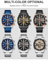 Reloj De Pulsera Deportivo Para Hombre CURREN Lujo Marca Nueva Cronógrafo Resistente Al Agua Con Fecha Relogio Masculino De Cuarzo - details 8