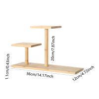 Soporte Para Maceta Pequeño De Madera Moderno Para Interiores Y Oficinas Estilo Minimalista Para Decoración De Escritorio Y Balcón - details 5