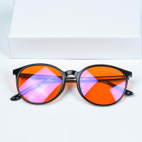 Gafas Rojas Para Mejorar El Sueño Gafas Bloqueadoras De Luz Azul Para Mujer Lentes Naranja Material Polímero Acero Inoxidable - details 7