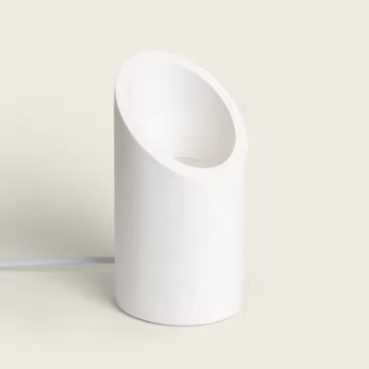 Ledkia Lámpara de Mesa Yeso Rise Uplighter Blanco - 1