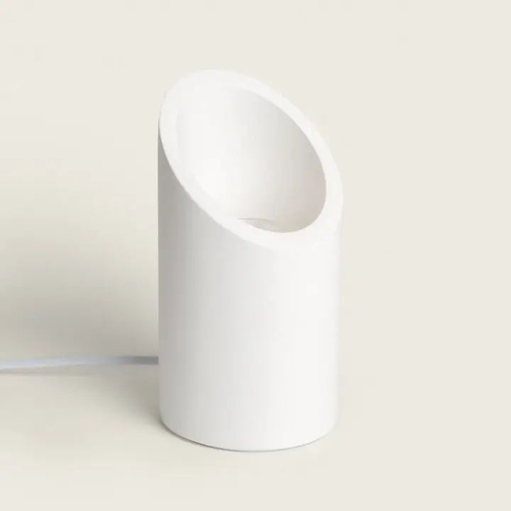 Ledkia Lámpara de Mesa Yeso Rise Uplighter Blanco - 1