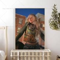 Póster Self-adhesivo De Moda Moderna Con Imagen De La Cantante Sabrina Carpenter Decoración Para Pared De Café Bar Restaurante - details 13