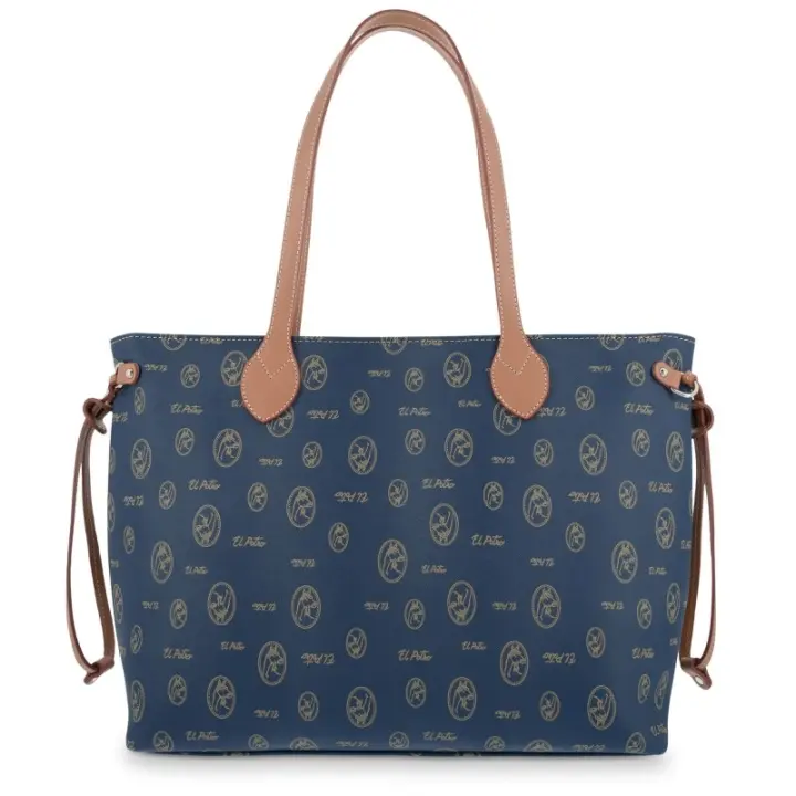 EL POTRO: BOLSO TOTE MUJER 571-LONA-AZUL El Potro - 1