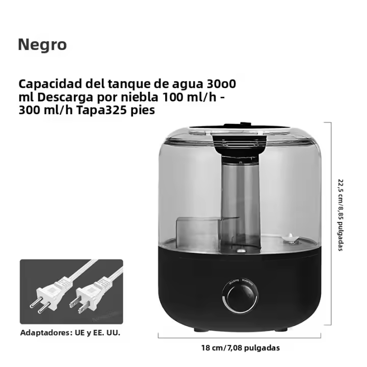 Humidificador de aire profesional con gran capacidad para el hogar niebla de plantas aromaterapia con control remoto y temporizador - 1
