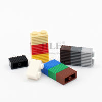 50pcs Moc 2877 Bloques De Construcción Compatible Con Partículas Lego Profilado Con Grille Modificado 1x2 Para Enlighten DIY Unisex - details 4