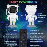 Proyector De Estrellas Para Habitación Infantil 5V USB Luz Nocturna Con Control Remoto 360 Grados Ajustable Neblina Galaxia Para Escritorio - details 10