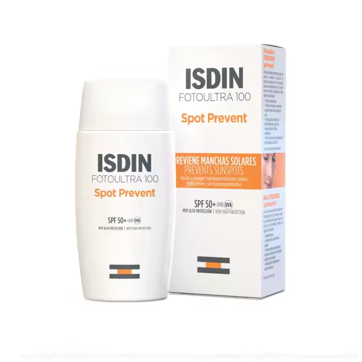 Isdin Fotoprotector Spot Prevent SPF50 | Protege y Previene Manchas Solares | Alta Protección UVA 50ml - 1