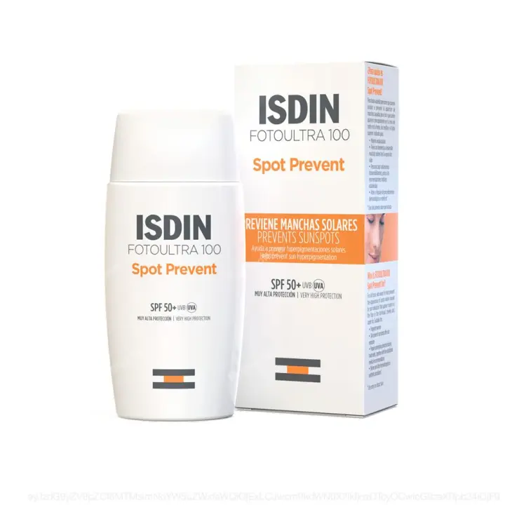 Isdin Fotoprotector Spot Prevent SPF50 | Protege y Previene Manchas Solares | Alta Protección UVA 50ml - 1