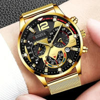 Reloj De Pulsera De Lujo Para Hombre Reloj De Cuarzo Moda Reloj De Mano Luminosa Calendario Casual Adecuado Para Negocios - details 1