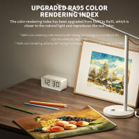 Lámpara De Escritorio Xiaomi Mijia 1S Versión Mejorada Con Índice De Reproducción De Colores Ra95 Control Por Voz Protección Ocular Plegable - details 6