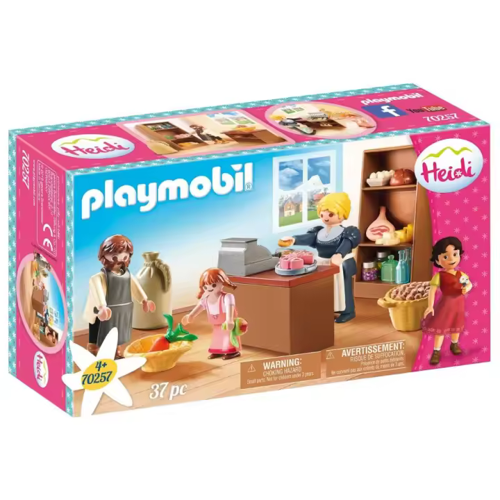 Playmobil Heidi tienda familia Keller (70257) - 1