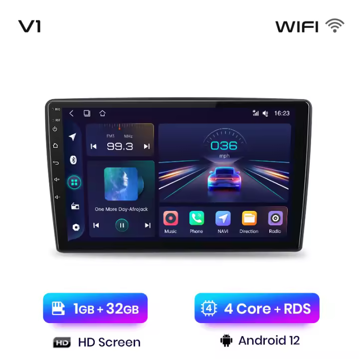 Junsun Radio Coche para Citroen C5 2008 2009 2010 2011 2012 2013 2014 2015 2016 2017 AI Voice 2 din Pantalla Coche Android Auto Multimedia Navegación GPS Auto radio - 1